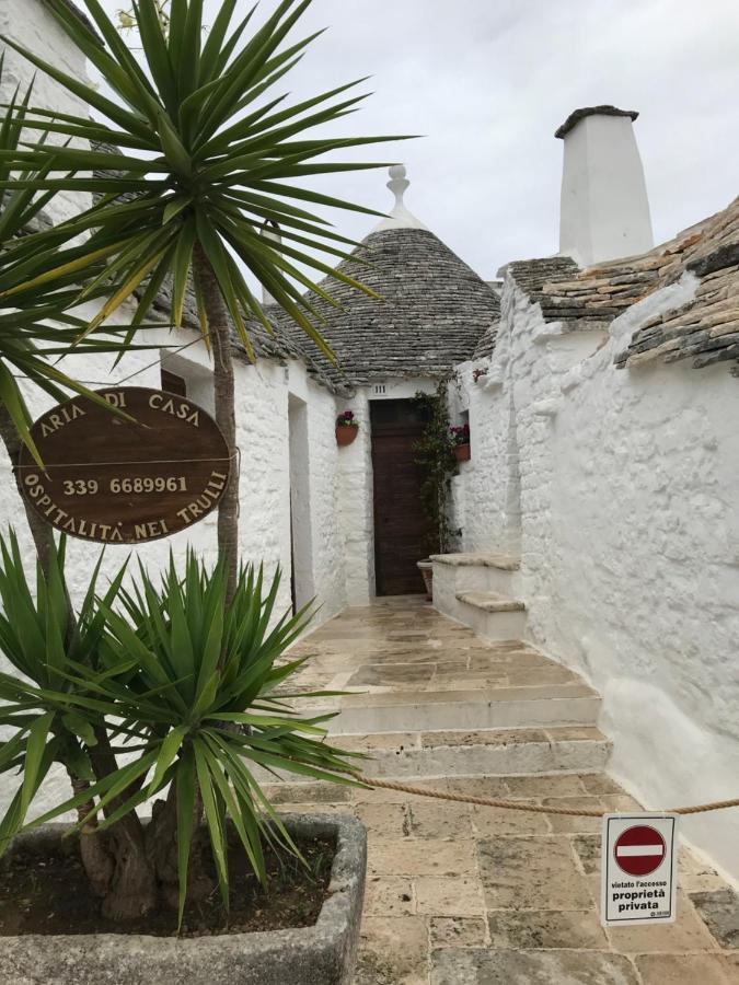 דירות אלברובלו Trulli Aria Di Casa מראה חיצוני תמונה